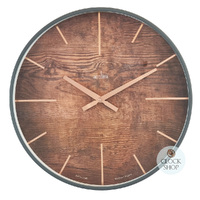 40cm Hancock Oak Modern Wall Clock By Acctim image