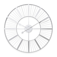 60cm Gardner Silver Modern Wall Clock By ACCTIM image