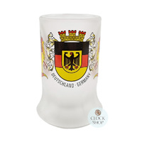 Mini Stein Shot Glass (Frosted Glass) With German Coat Of Arms