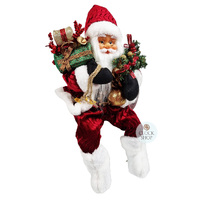 45cm Sitting Santa Claus- Knud image