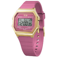 32mm Digit Retro Collection Purple & Gold Digital Womens Watch By ICE-WATCH image