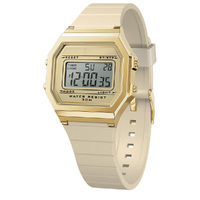 32mm Digit Retro Collection Cream & Gold Digital Womens Watch By ICE-WATCH image