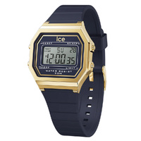 32mm Digit Retro Collection Twilight Blue & Gold Digital Womens Watch By ICE-WATCH image