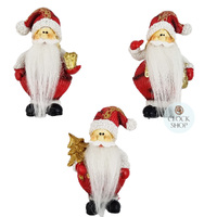 9cm Santa Fridge Magnet - Assorted Designs
