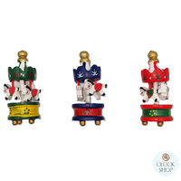 6cm Horse Carousel Hanging Decoration- Assorted Designs