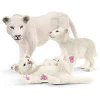 White Lion Mother & Cubs image