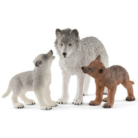 Wolf Mother & Pups image