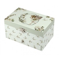 Flower Fairy with Butterflies Musical Jewellery Box (Mozart- The Magic Flute) image