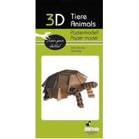 3D Paper Model- Tortoise