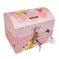 Pink Princess Musical Money Chest (Romeo & Juliet)