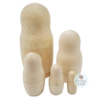 Woodburn Russian Dolls- Blank 17cm (Set Of 5)