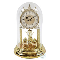 23cm Gold Anniversary Clock With Two-Tone Dial By HALLER image