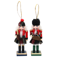 Scotsman Nutcracker Hanging Decoration- Assorted Designs