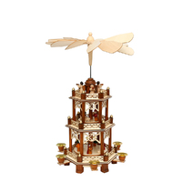 43cm Three Tier Nativity Christmas Pyramid