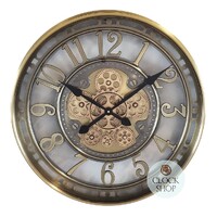 50cm Norris Bronze Moving Gear Clock By COUNTRYFIELD image