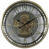 70cm Norris Bronze Moving Gear Clock By COUNTRYFIELD image
