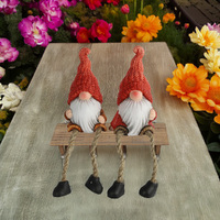 Gnome Shelf Sitter With Rope Legs- Assorted Designs image