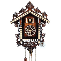 Railroad House Battery Cuckoo Clock 35cm By TRENKLE