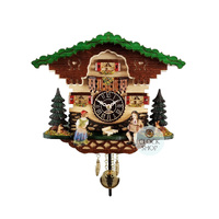 Accordion Player Battery Chalet Kuckulino 21cm By TRENKLE
