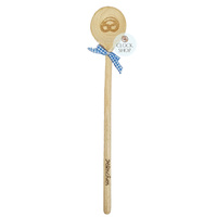 Wooden Spoon With Pretzel
