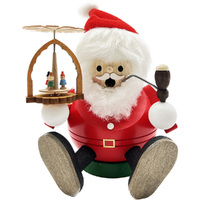 15cm Santa & Pyramid German Incense Burner By Richard Glässer