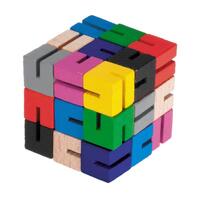 Wooden 3D Puzzle- Sudoku Cube