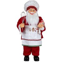 60cm Standing Santa Claus- Johann Chef