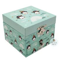 Penguin Glow In The Dark Musical Jewellery Box (Mozart- A Little Night Music)