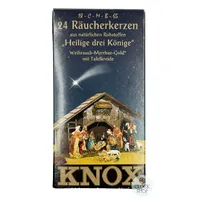 Incense Cones- Holy Three Kings- Frankincense Myrrh & Gold (Box of 24)