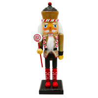 25cm Christmas Nutcracker With Lollipop