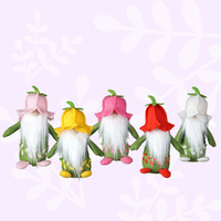 17cm Flower Gnome - Assorted Colours