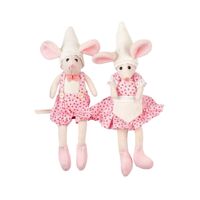 24cm Felt Mice Shelf Sitter- Assorted Designs