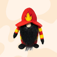 Ember Ironshield | 24cm Fireman Gnome