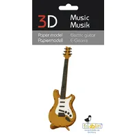 3D Paper Model- Electric Guitar