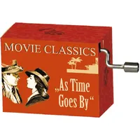 Modern Designs Hand Crank Music Box (As Time Goes By)