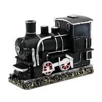 16cm Black Train German Incense Burner