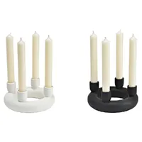 16cm Porcelain Candle Holder- Assorted Designs image