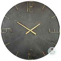 60cm Winton Black Wall Clock By COUNTRYFIELD