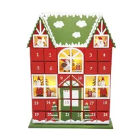 35cm Santa House LED Advent Calendar