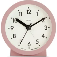 9cm Gaby Dusty Rose Analogue Alarm Clock By ACCTIM