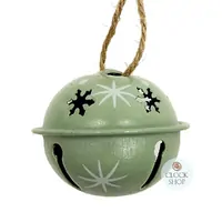 4cm Green Christmas Bell Hanging Decoration