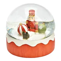 11cm Nutcracker Snow Globe