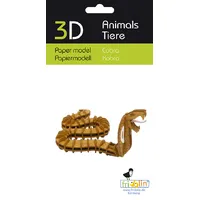 3D Paper Model- Cobra