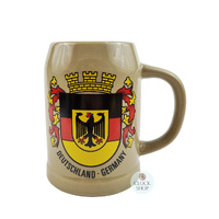 Deutschland Coat Of Arms Stoneware Beer Mug 0.5L By Böckling  image