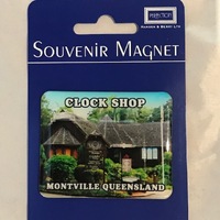 Clock Shop Fridge Magnet
