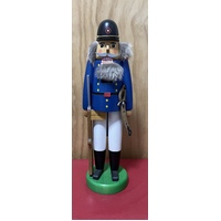 Blue Solider Nut Cracker 43cm By Richard Glasser
