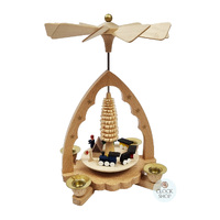 19cm Train Christmas Pyramid By Richard Glässer image