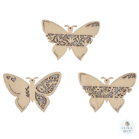 7.5cm Butterfly Hanging Decoration- Assorted Designs image