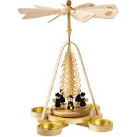 29cm Carollers Christmas Pyramid By Richard Glässer