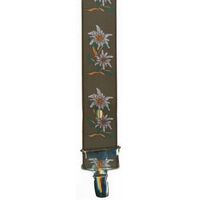 Suspenders - Childrens Green Edelweiss